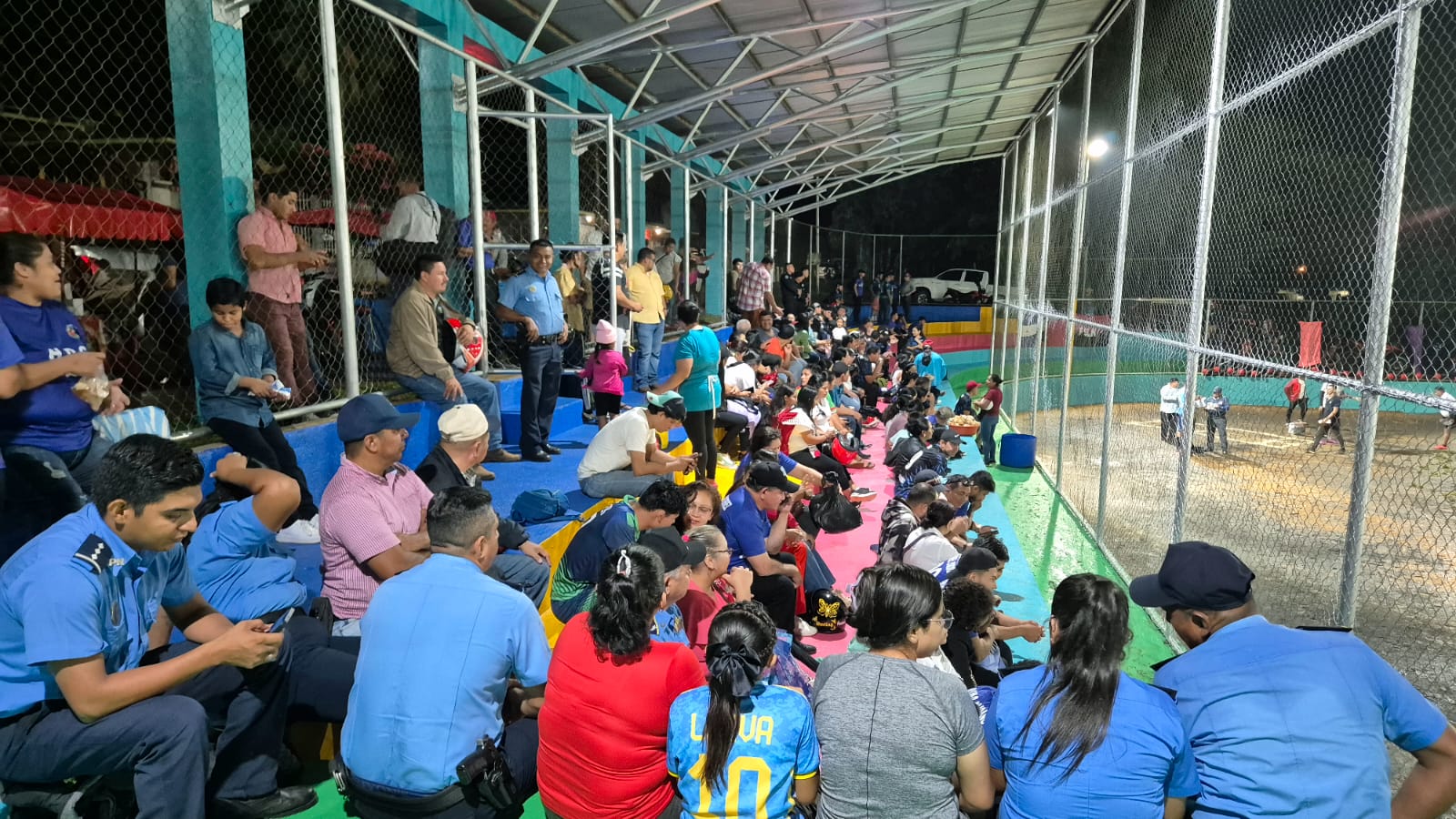 Inauguración de las Luminarias del Estadio de Béisbol Infantil.