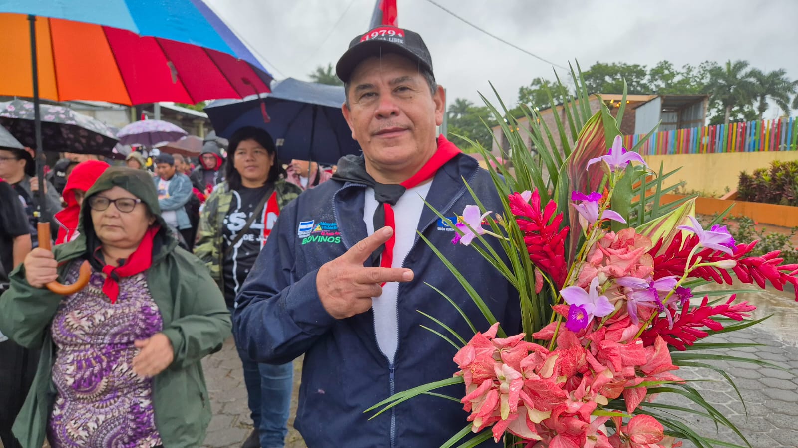 Diana en Conmemorando la Vida del Comandante Carlos Fonseca Amador