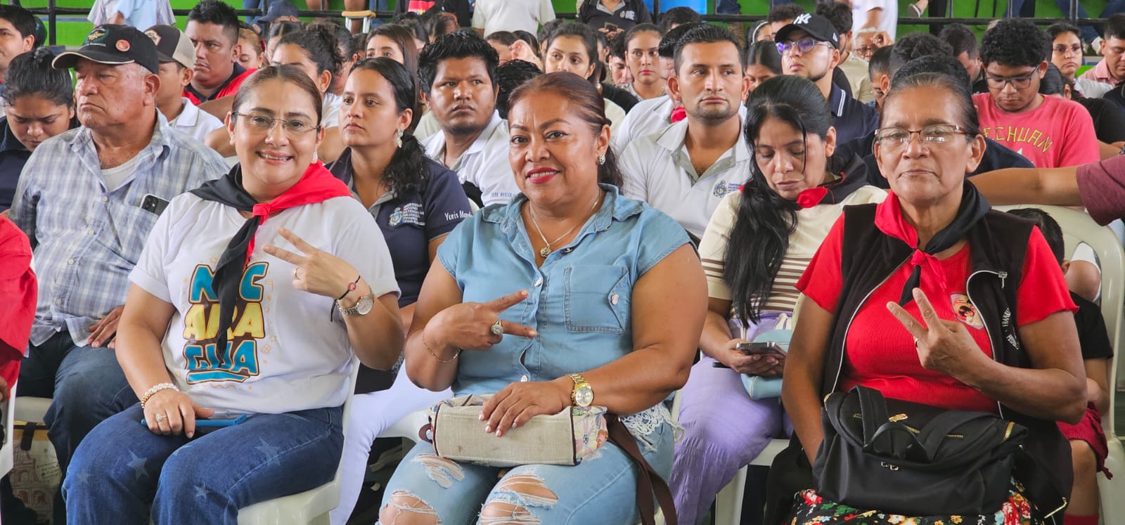 Acto político en conmemoración al Jefe de la Revolución Carlos Fonseca Amador. 